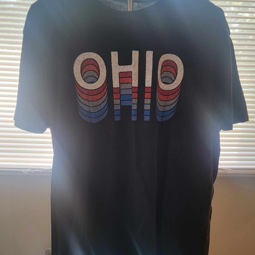 Black Ohio Graphic T-Shirt